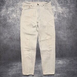 Vintage Levis 550 Relaxed Fit Tapered Leg Light Wash Jeans Mens 34x32